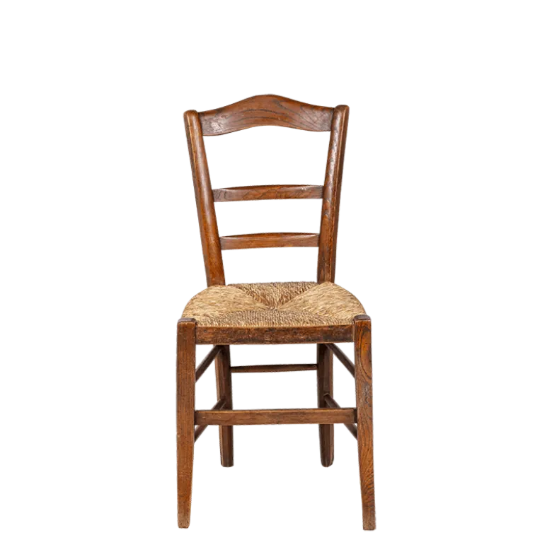 Chaise en bois vintage