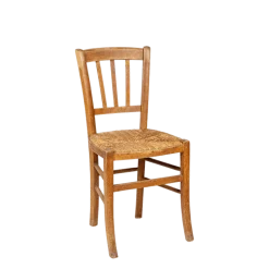 Chaise en bois vintage
