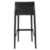 Chaise haute Sila noire H 100 cm
