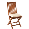 Chaise Louisiane avec galette lin