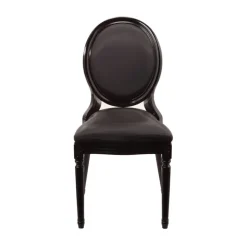 Chaise Montaigne black and black