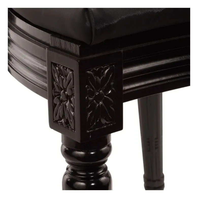 Chaise Montaigne black and black