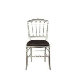 Chaise Napoléon III acier fixe Toscane acier
