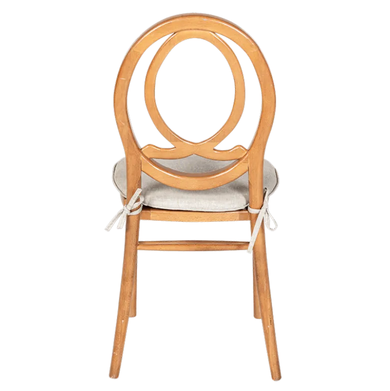 Chaise Sphinx avec coussin crème