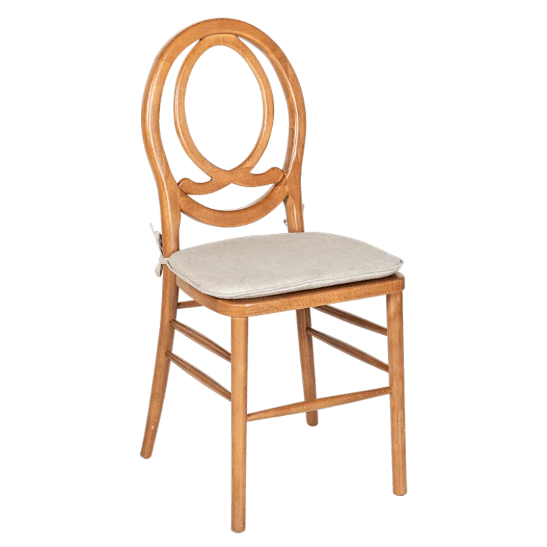 Chaise Sphinx avec coussin crème