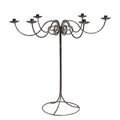 Chandelier fer forgé Ø 84 cm H 75 cm