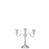 Chandelier 3 feux argent H 25 cm