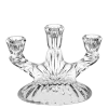 Chandelier Vintage en verre blanc H 12-20 cm