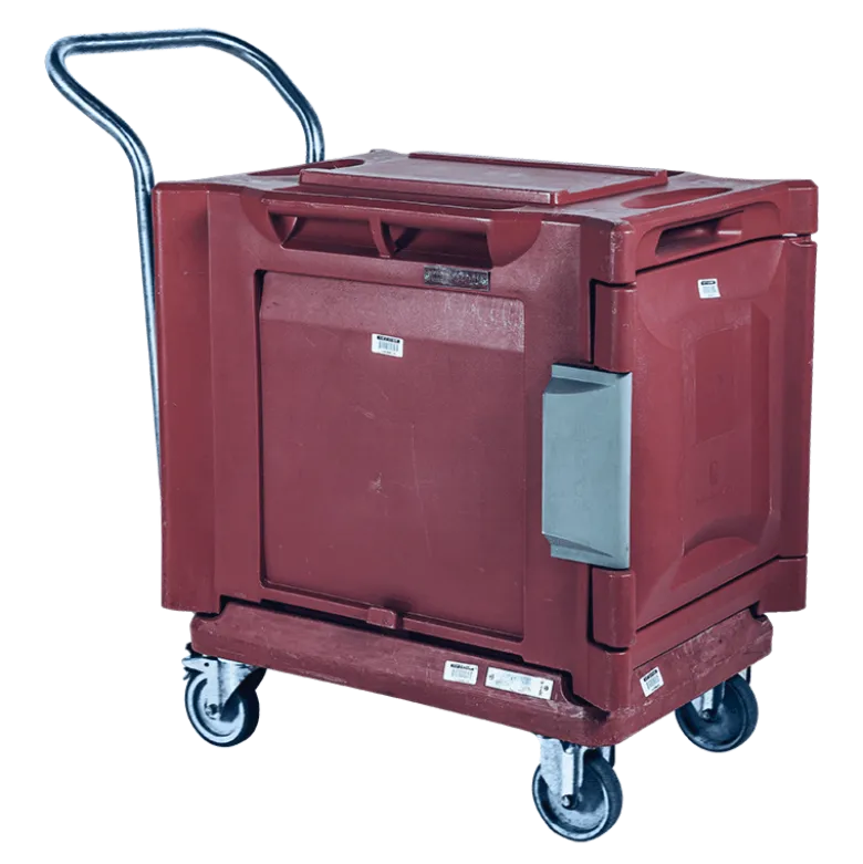 Chariot conteneur isotherme 8 grilles
