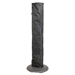 Chauffage de terrasse électrique noir H 152 cm