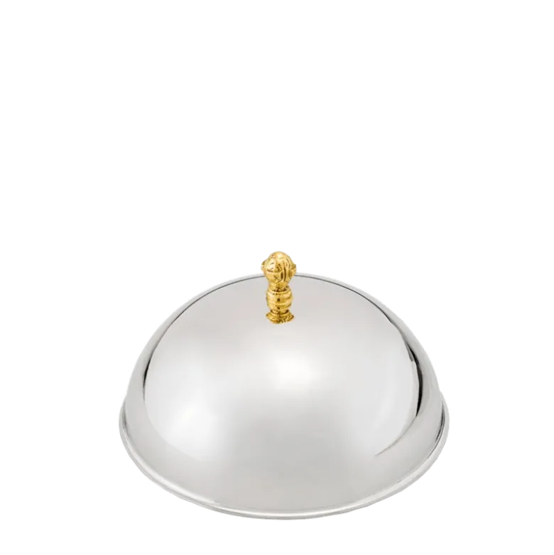 Cloche assiette inox Ø 23,5 cm H 11 cm