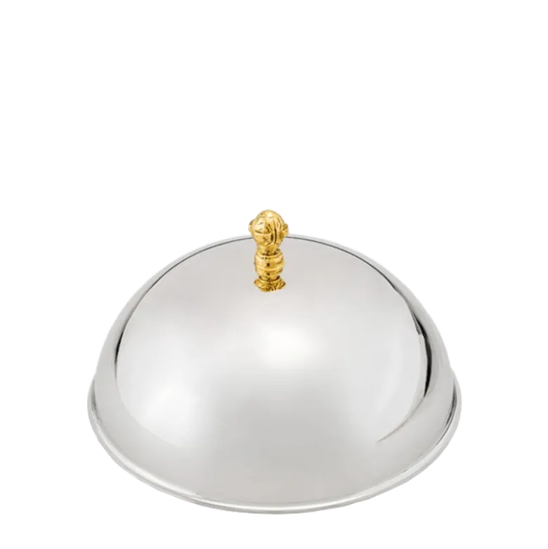 Cloche assiette inox Ø 25,5 cm H 14 cm