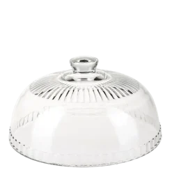 Cloche en verre vintage grand format Ø 26-30 cm H 14-16 cm