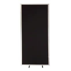 Cloison alu sur pied H 201 cm x L 102 cm ; CG/SF Délai 48 h