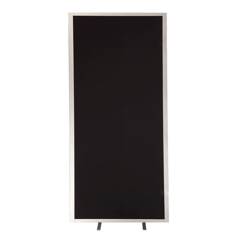 Cloison alu sur pied H 201 cm x L 102 cm ; CG/SF Délai 48 h