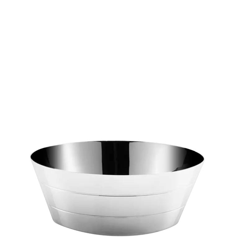 Corbeille à pain argent Biarritz Ø 20 cm H 7,5 cm