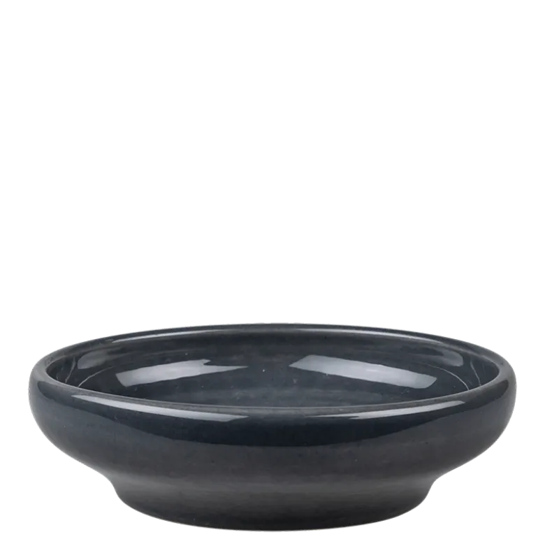 Coupe Corfou nuit noire Ø 12,7 cm H 3,5 cm 18 cl