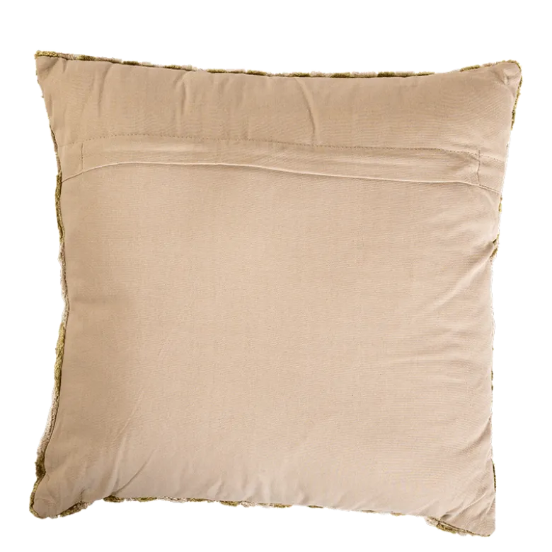 Coussin Chambord velours vert 45 x 45 cm