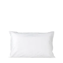 Coussin chintz blanc 40 x 65 cm