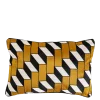 Coussin Domino gold 40 x 60 cm