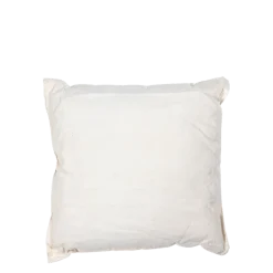 Coussin en toile écrue Vintage 40 x 40cm