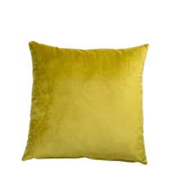 Coussin Juliette velours vert 40 x 40 cm