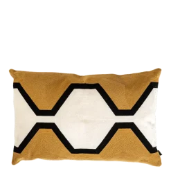 Coussin Pollen velours gold 40 x 60 cm