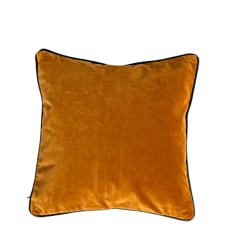 Coussin Velvet velours bronze 40 x 40 cm