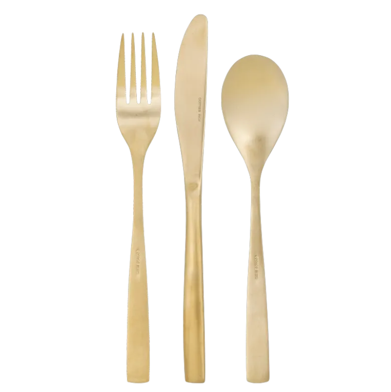 Couverts Néo champagne