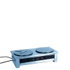 Crêpière double électrique 220 v + 1 râteau à crêpe