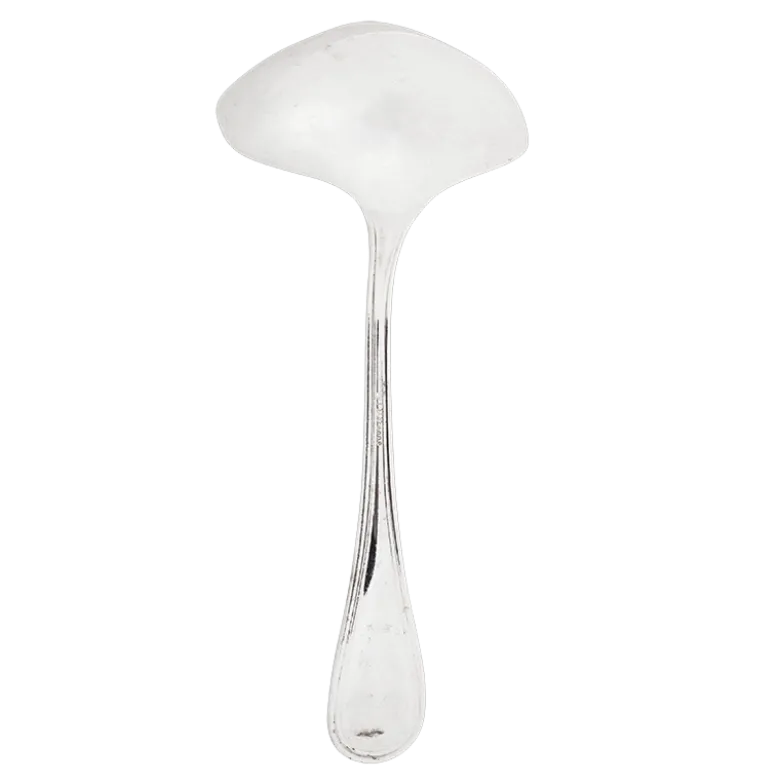 Cuillère à sauce argent