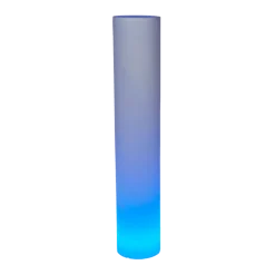 Cylindre lumineux autonome Ø 30 cm H 160 cm