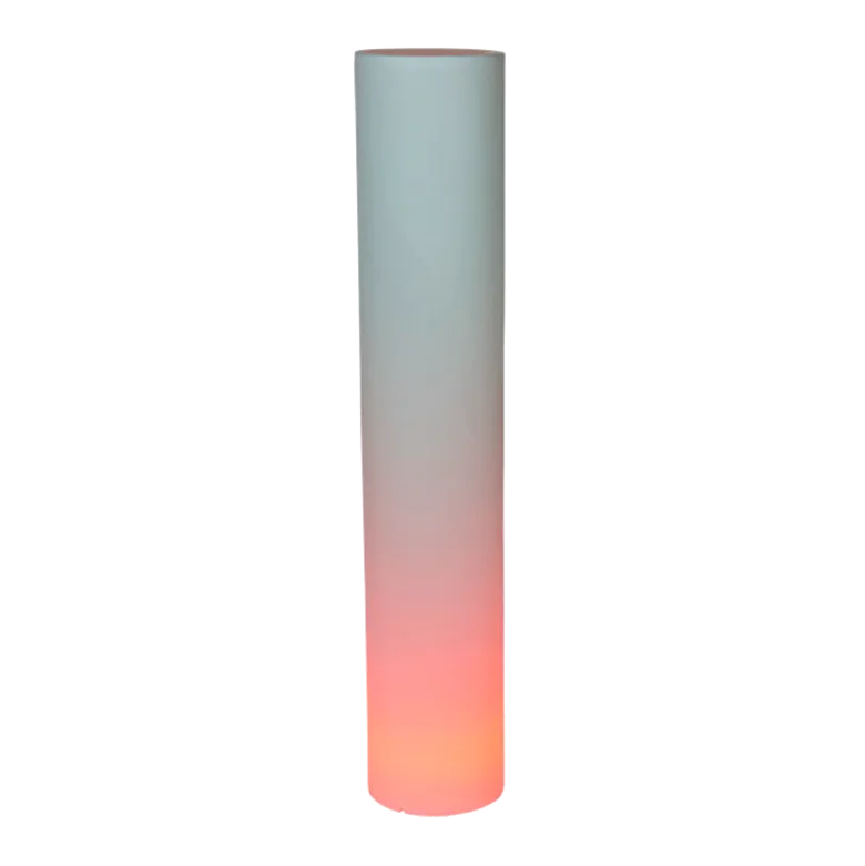 Cylindre lumineux autonome Ø 30 cm H 160 cm