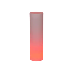 Cylindre lumineux autonome Ø 30 cm H 106 cm