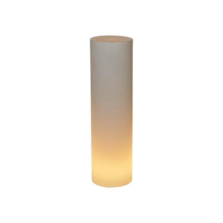 Cylindre lumineux autonome Ø 30 cm H 106 cm
