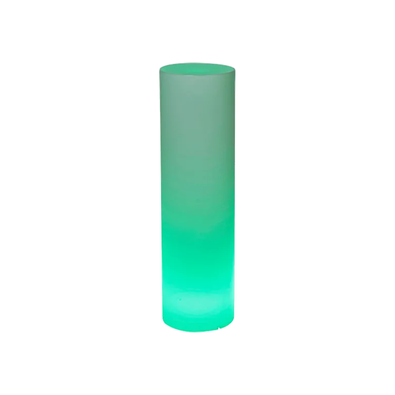 Cylindre lumineux autonome Ø 30 cm H 106 cm