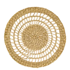 Dessous d'assiette Dentelle de Jute Ø 35 cm