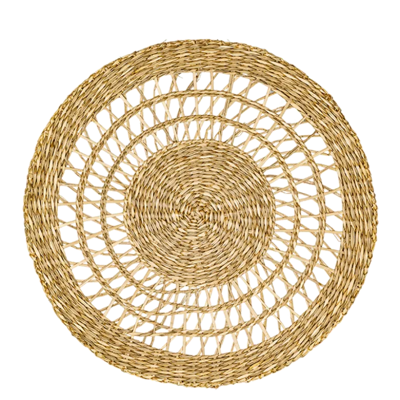 Dessous d'assiette Dentelle de Jute Ø 35 cm