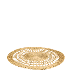 Dessous d'assiette Dentelle de Jute Ø 35 cm