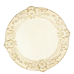 Dessous d'assiette Venezia crème Ø 33 cm