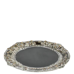 Dessous d'assiette Venezia noir Ø 33 cm