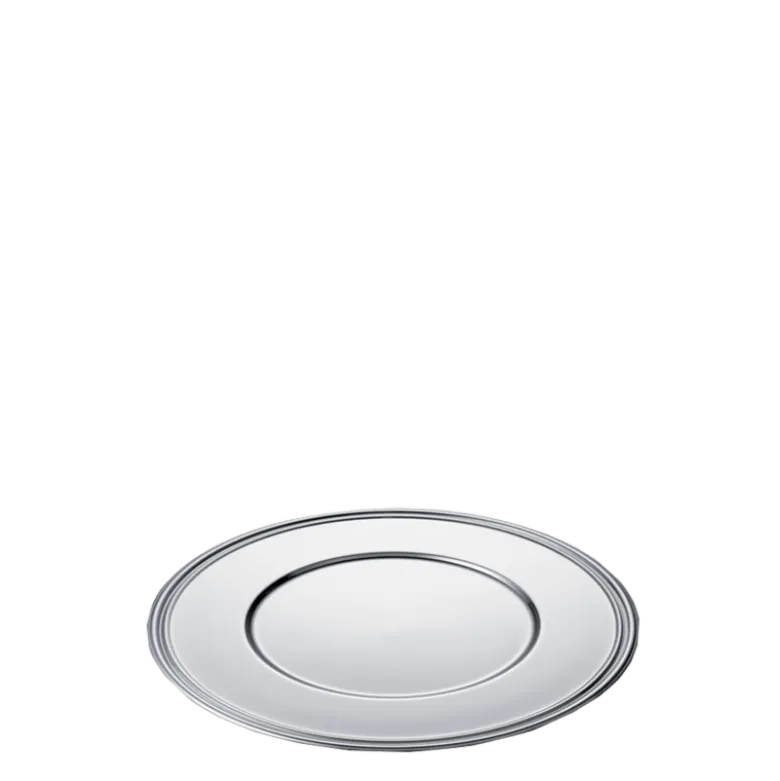 Dessous de bouteille argent Ø 11,5 cm