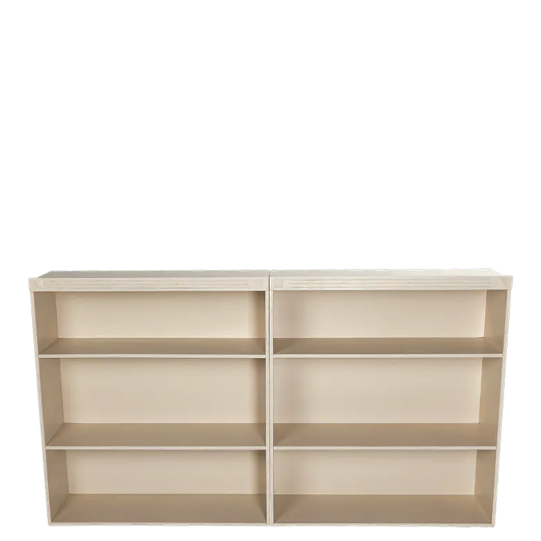 Etagère Cigare Club beige 36 x 101 cm H 113 cm