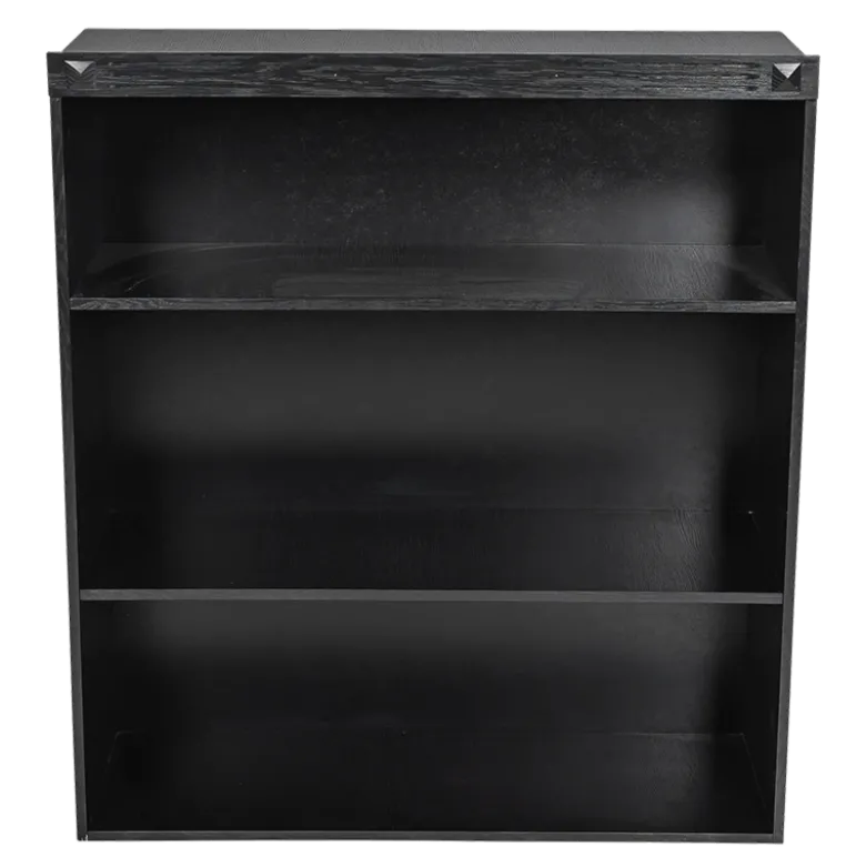 Etagère Cigare Club noir 36 x 101 cm H 113 cm