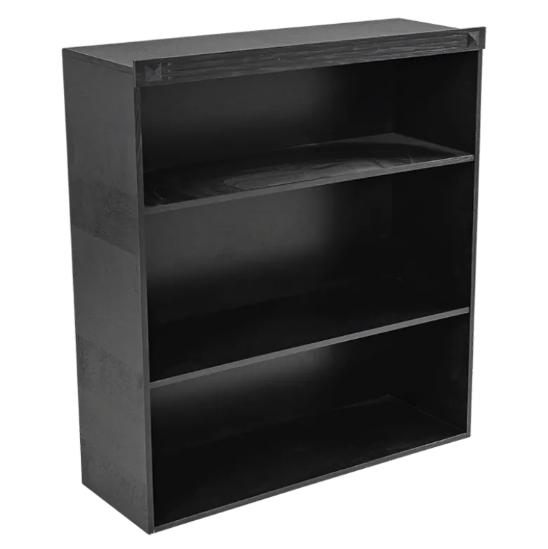 Etagère Cigare Club noir 36 x 101 cm H 113 cm