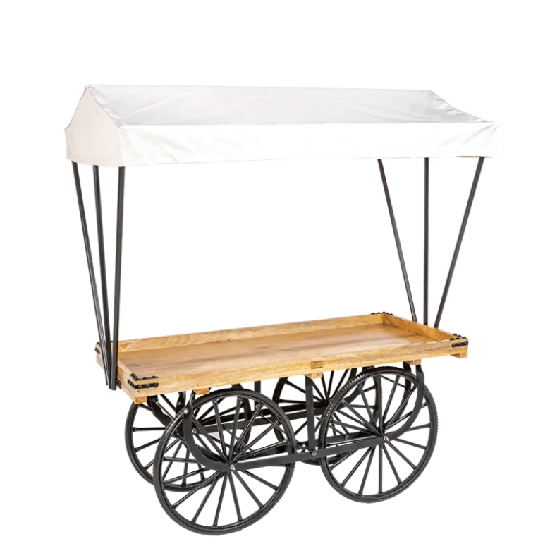 Etal de marché 104 x 175 cm H 205 cm