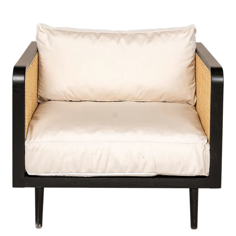 Fauteuil Cannes 83 x 83 cm H 78 cm