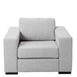 Fauteuil Loft gris 98 x 80 cm H 73 cm
