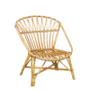Fauteuil rotin vintage