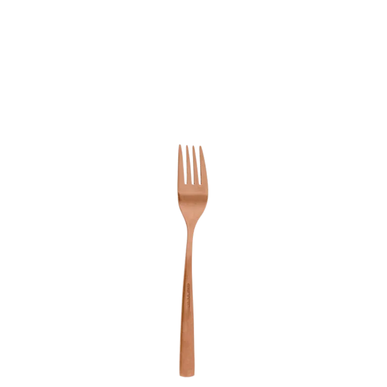 Fourchette à cocktail Néo cuivré